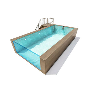 AUPOOL, pré-fabricado, de, luxo, modular, fácil,instalação , piscina, para, Jardim, Villa, escola