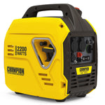 Silêncio Conjunto Gerador 2200W Autonomia + 10 horas Portátil Inversor Acampamento Construção do Site Garagem do CAMPEÃO